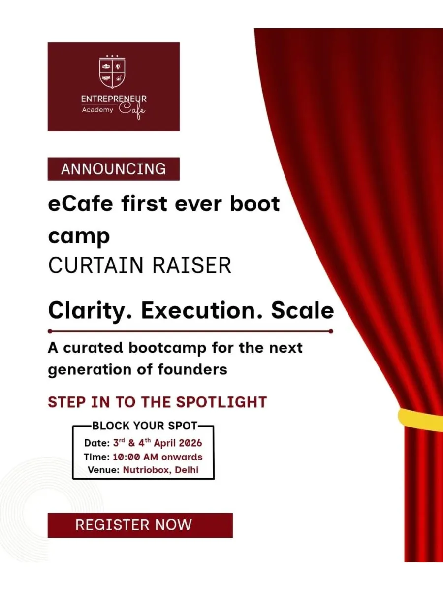 eCafe Academy Bootcamp. Startup Blueprint: From Idea to Traction. 